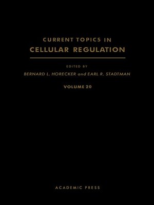 cover image of Current Topics in Cellular Regulation, Volume 20